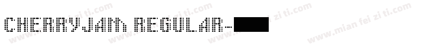 CHERRYJAM REGULAR字体转换